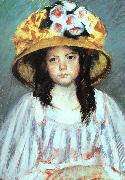 Mary Cassatt Fillette au Grand Chapeau oil painting picture wholesale
